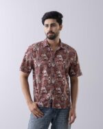 Relaxed Fit Printed Casual Shirt