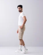 Regular Fit Solid Shorts - Image 4