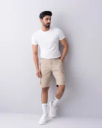 Regular Fit Solid Shorts