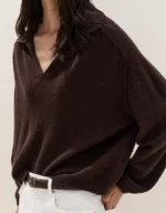 Collared Jumper with Cashmere - Image 2