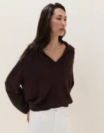 Collared Jumper with Cashmere - Image 3