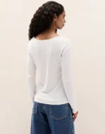 Lightweight Layering Top With Cashmere - Image 3