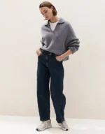 Luxury Cashmere Collared Jumper - Image 2
