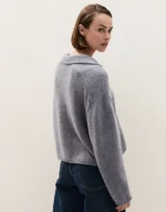 Luxury Cashmere Collared Jumper - Image 3