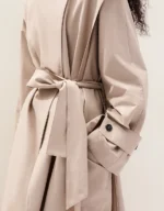 Relaxed Draped Trench - Image 2