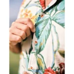 Men's Retro Aloha Shirt - Tropical Vacation - Image 3