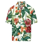 Men's Retro Aloha Shirt - Tropical Vacation - Image 2