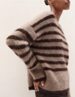 Stripe Jumper with Alpaca - Image 3