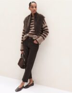 Stripe Jumper with Alpaca - Image 2