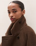 Pea Coat with Funnel Neck - Image 2