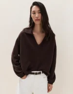 Collared Jumper with Cashmere