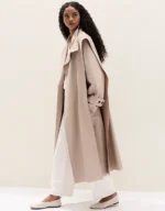 Relaxed Draped Trench